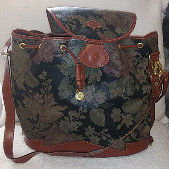 I Santi drawstring floral print bag - Picture 2 of 8